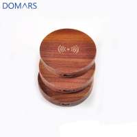 Special Wood Wireless Charger Launcher Fast Charging Small Size Wireless Power Bank