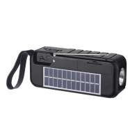 Solar Rechargeable am fm radio with LED Flashlight