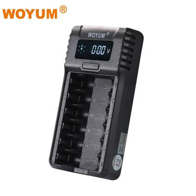 Hot 6v rechargeable 9v 1.2v aa aaa fast battery charger