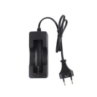 High quality EU Plug Travel Charger 18650 Charger 3.7V 18650 battery Wired Single charger Protected For LED Flashlight